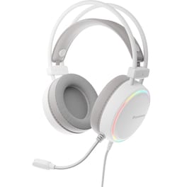 Genesis Neon 613 G2 Ενσύρματα Ακουστικά RGB - Λευκά