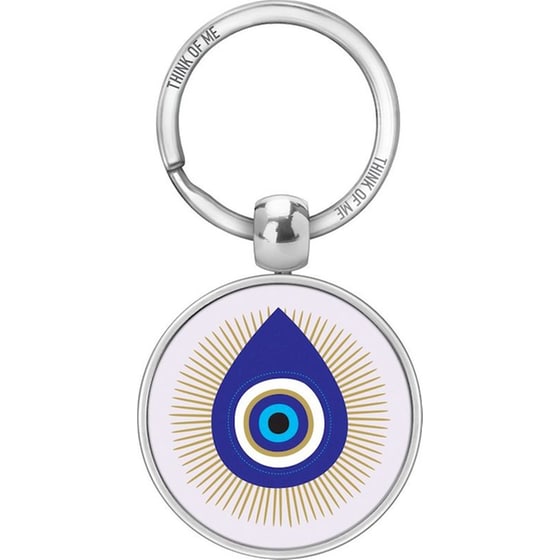 Μπρελόκ GNF Thinkofme Γούρι Ματάκι Δάκρυ Μπλε/ Γαλάζιο image 0