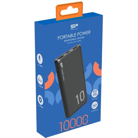Powerbank Silicon Power GP15 10.000 mAh - Μαύρο image 5