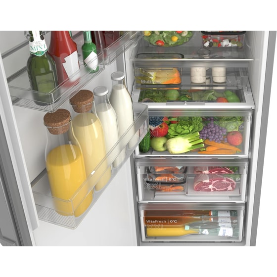 BOSCH KSN36VIDG 402 Lt Inox Ψυγείο Μονόπορτο image 2