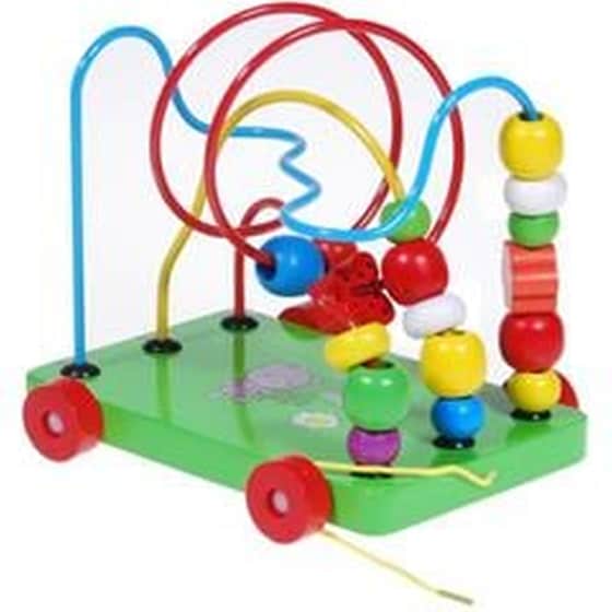 Παιχνίδι Δεξιοτεχνίας Αυτοκίνητο Ξύλινο 17.5x15.5x14εκ. image 0