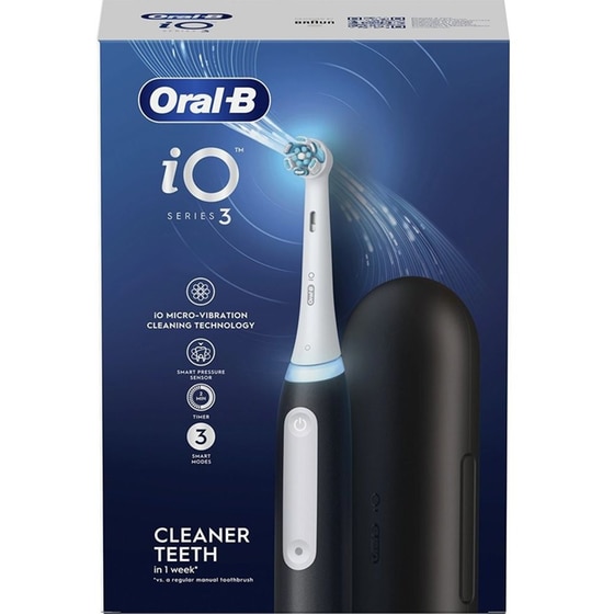 Ηλεκτρική Οδοντόβουρτσα ORAL-B iΟ 3  Μαύρο image 1