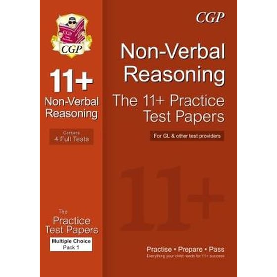 11+ Non-Verbal Reasoning Practice Papers: Multiple Choice - Pack 1 (GL & Other Test Providers) image 0