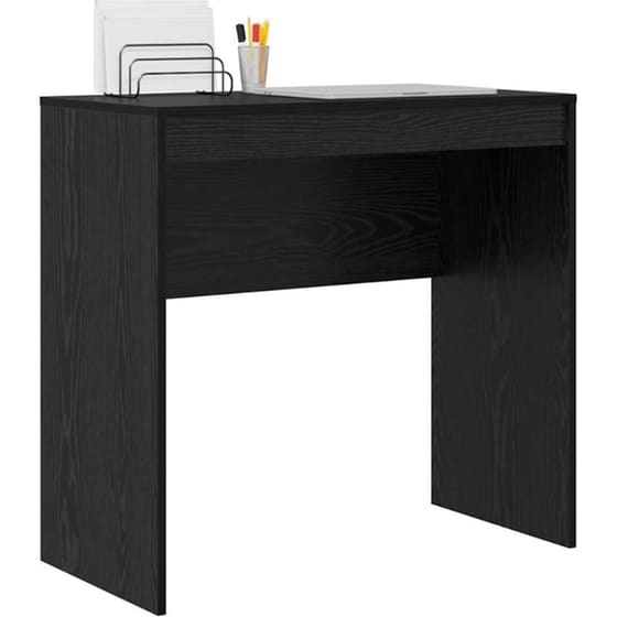 Γραφείο VidaXL 80x40x76 cm - Μαύρη Οξιά image 2