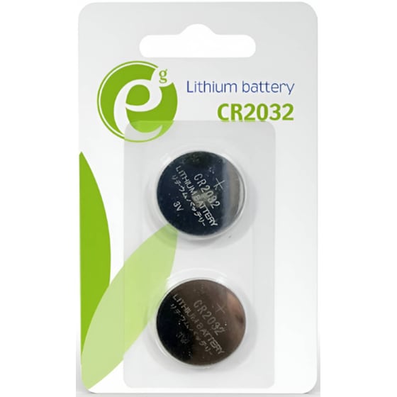 Buttoncell Μπαταρίες Λιθίου Energenie CR2032 3V 2τμχ image 0