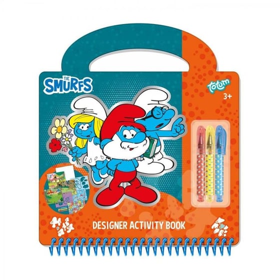Βιβλίο Δραστηριοτήτων Totum Smurfs image 0