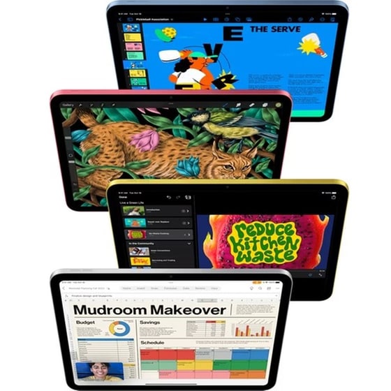 Apple iPad 10.9" 2022 (10th Gen) 64GB 5G - Blue image 3