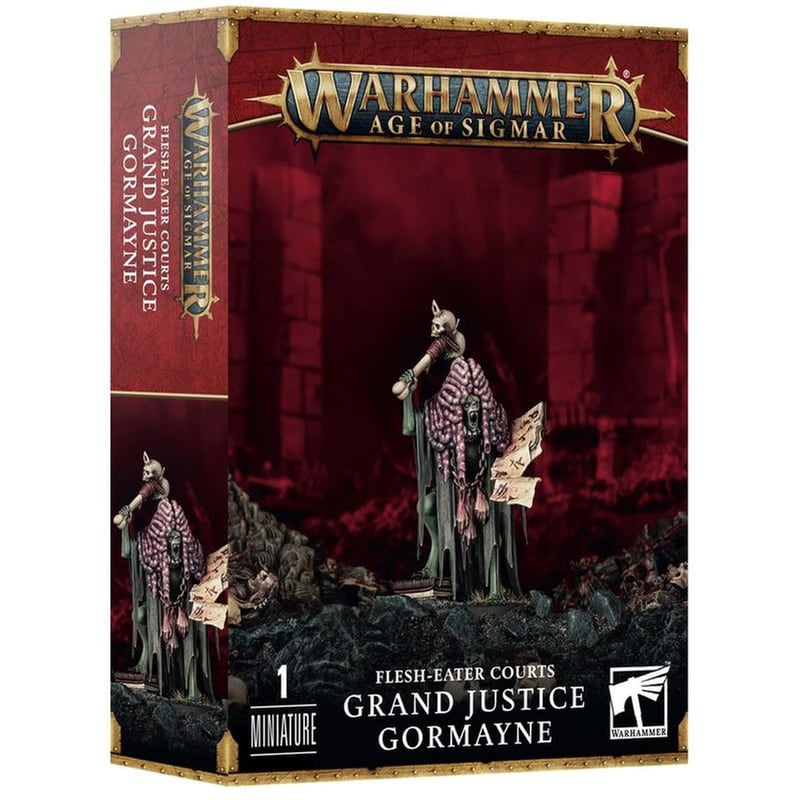 GAMES WORKSHOP F-e Courts: Grand Justice Gormayne Warhammer: Age of Sigmar GAMES WORKSHOP