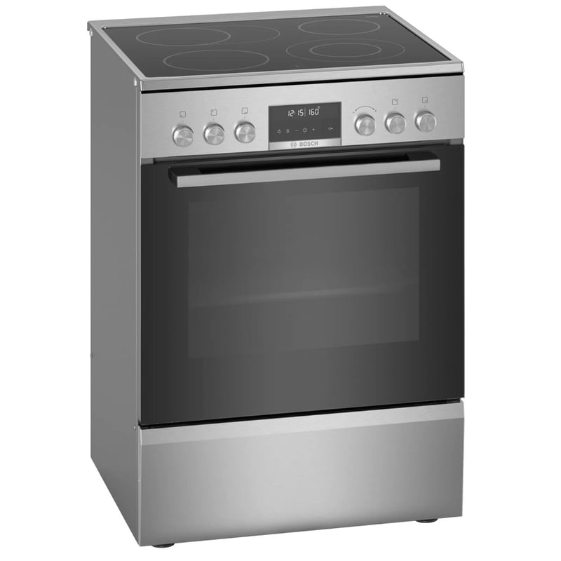 BOSCH HKS79U250 63 Lt Inox Ηλεκτρική Κουζίνα Κεραμική