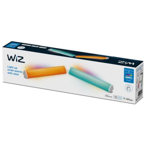Έξυπνος Φωτισμός Wiz Bar Linear Light 2τμχ - Λευκό image 1
