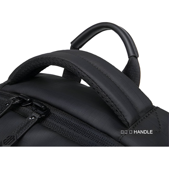 Τσάντα Laptop Arctic Hunter B00534 15.6" Αδιάβροχη - Μαύρο image 2