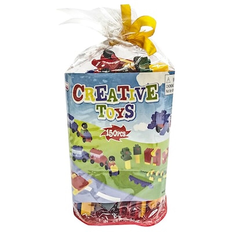 Τουβλακια Σακουλακι 150 Τεμ 10x19cm Toymarkt 95382 75-362