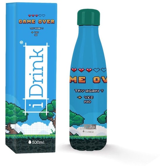 Παιδικό Μπουκάλι Θερμός i-Drink Game Over 500 ml image 0
