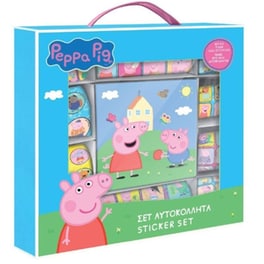 Σετ Αυτοκόλλητα Διακάκης Peppa Pig (1000 Τεμάχια)