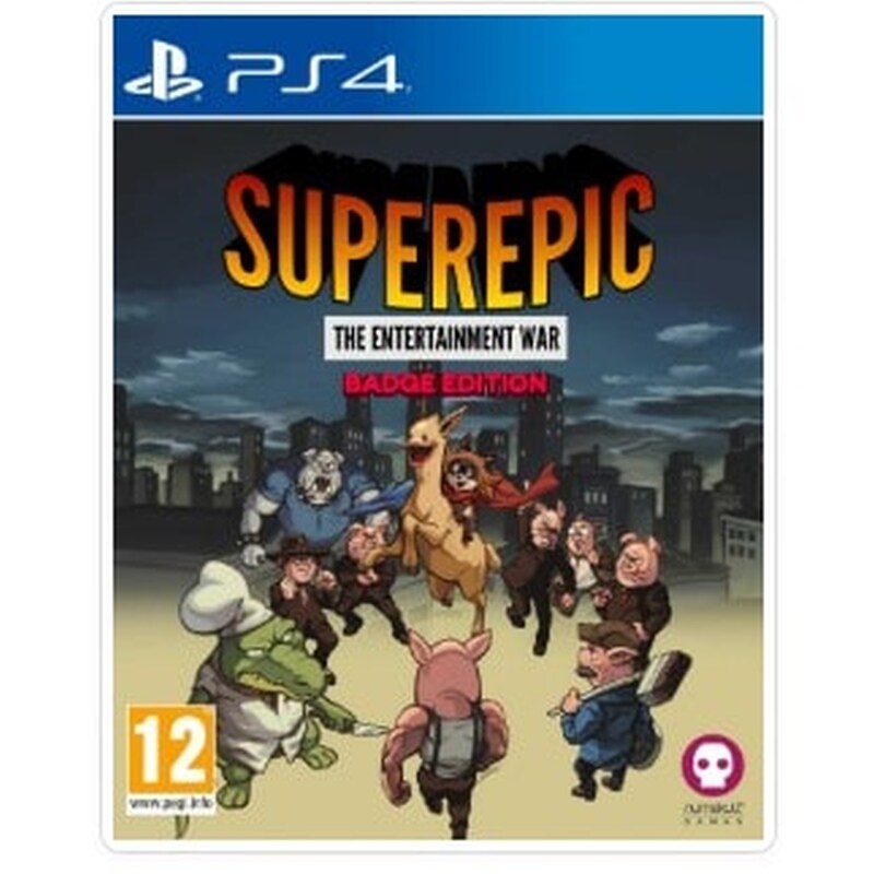 PS4 Game – SuperEpic The Entertainment War Badge Collectors Edition