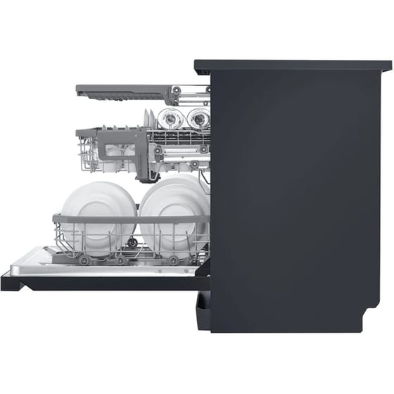 LG DF425HMS για 14 Σερβίτσια - Μαύρο Πλυντήριο Πιάτων image 5