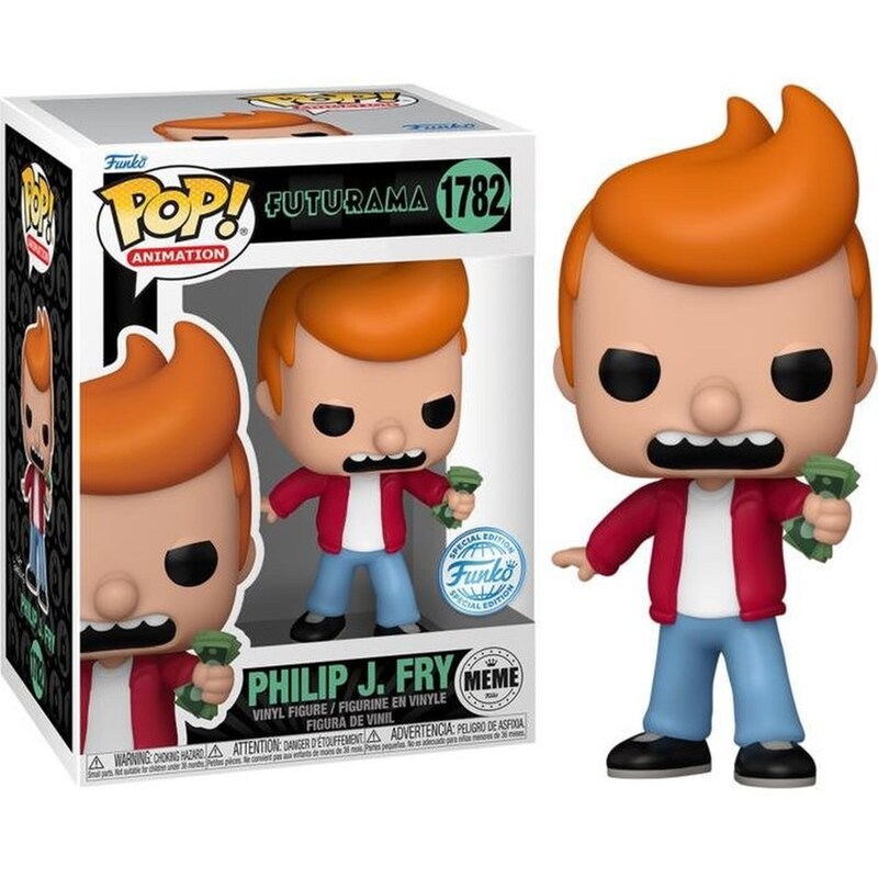 Φιγούρα Funko Pop! Meme: Futurama - Philip J. Fry #1782