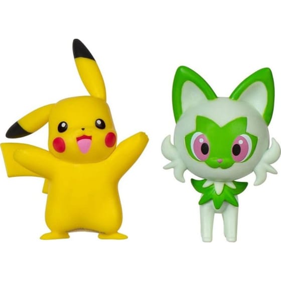 Φιγούρες Jazwares Pokemon - Pikachu And Sprigatito (6cm) image 1