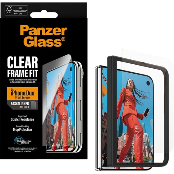 Προστατευτικό οθόνης Apple iPhone Duo - PanzerGlass UWF Privacy w. EasyAligner image 3
