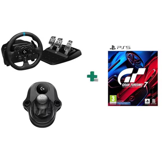 Logitech G G923 - Τιμονιέρα - Μοχλός ταχυτήτων για G29/G920 & Gran Turismo 7 Standard Edition Playstation 5 image 0