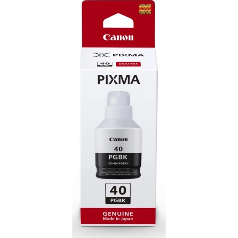 Canon GI-40 Μαύρο Μελάνι Εκτυπωτή 3385C001AA