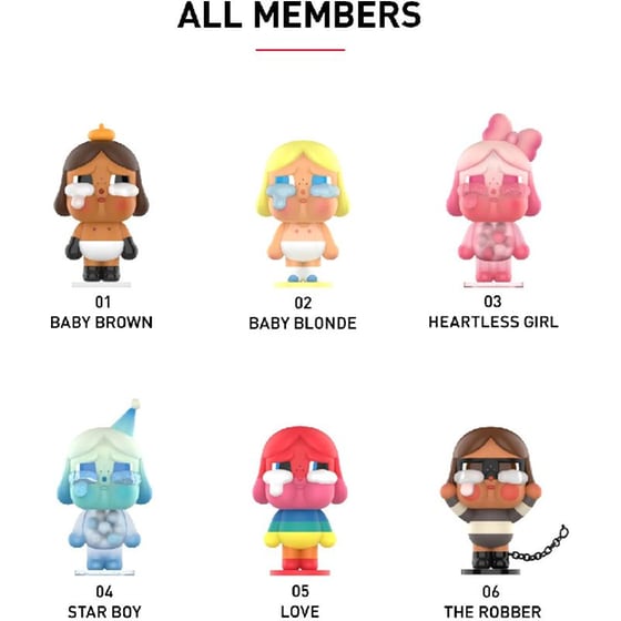 Φιγούρα Pop Mart Crybaby Crying Again Series Blind Box image 1