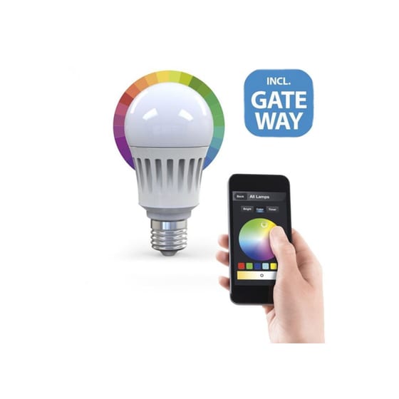 Έξυπνη Λάμπα Luxxus NCL102E27 - 1 Bulb & Gateway Starter Kit image 0