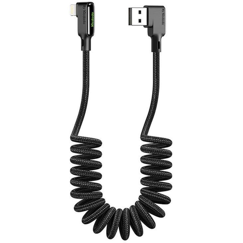 MCDODO Mcdodo Ca-7300 USB To Lightning Cable Angled 1.8m - Μαύρο