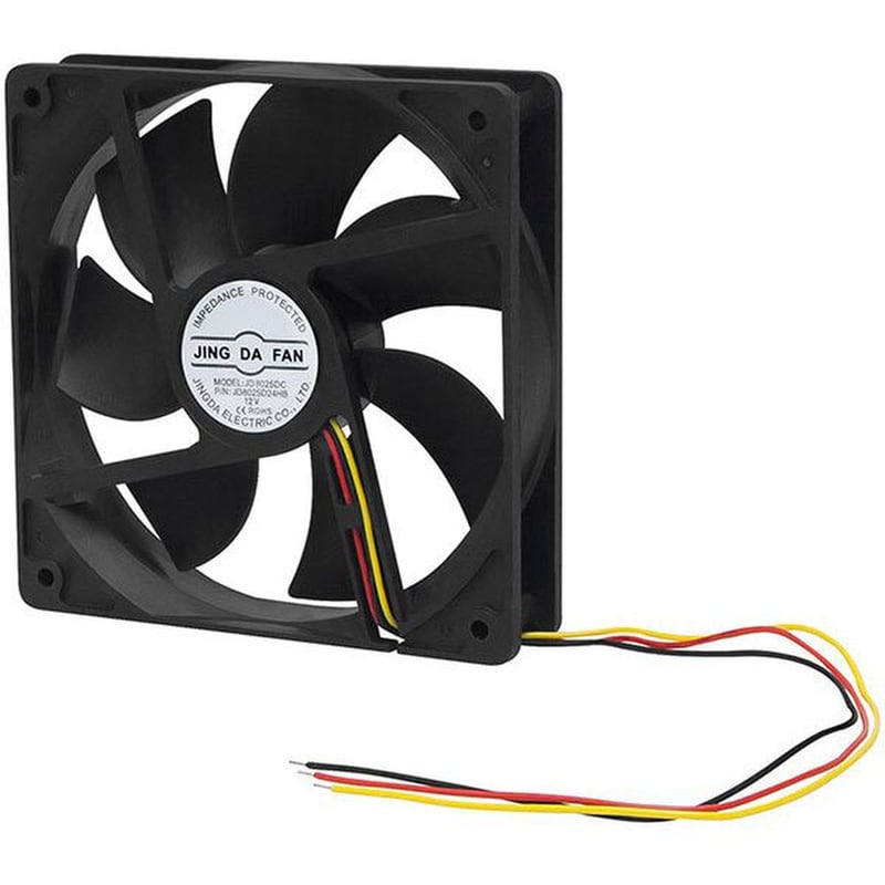 Case Fan Jing Da Fan 12V Με Ρουλεμάν