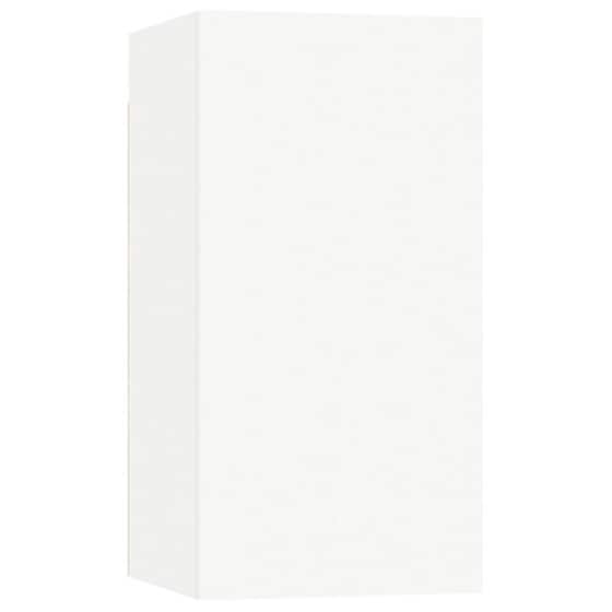 Έπιπλα Τηλεόρασης VidaXLΜοριοσανίδα 4 Τμχ 60x30x30 cm - Λευκό image 4