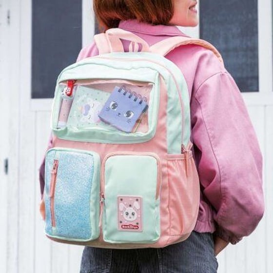 Τσάντα Πλάτης Προσχολική Miquelrius Ροζ image 4