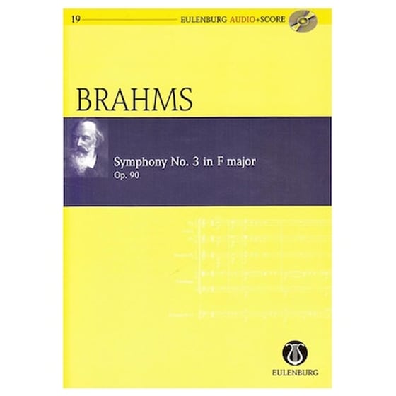Βιβλίο Για Σύνολα Editions Eulenburg Brahms - Symphony Nr.3 Op.90 In F Major - Cd image 0