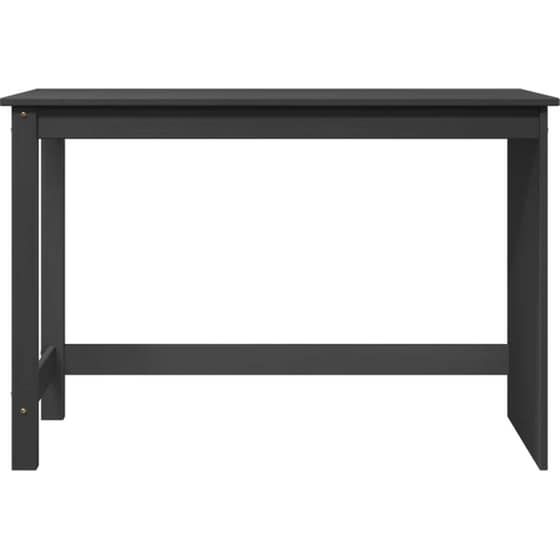 Γραφείο VidaXL από Μασίφ Ξύλο Πεύκου 112x50x75 cm - Γκρι image 1