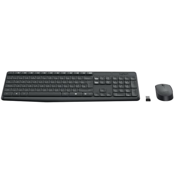 Logitech MK235 Ασύρματο USB Σετ Πληκτρολόγιο & Ποντίκι Grey (US) image 3