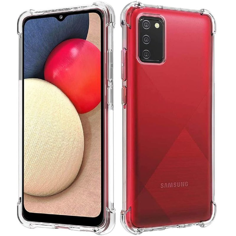 Θήκη Samsung Galaxy A02/Galaxy A02s/Galaxy M02s - Ancus Shock Proof - Διάφανο