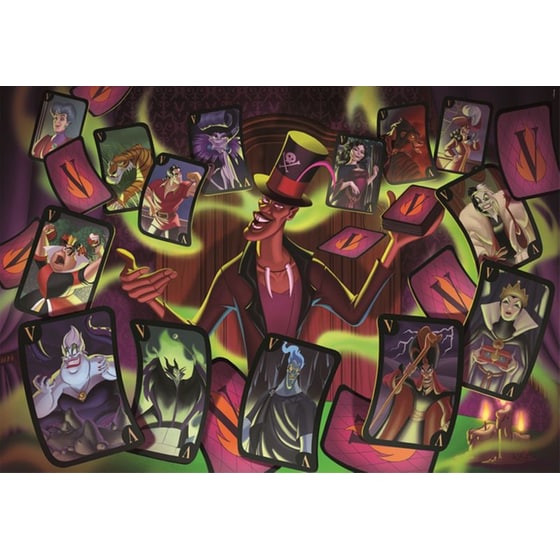 Παζλ Clementoni Disney Villains (1500 Κομμάτια) image 1