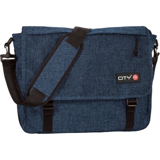 Τσάντα Ώμου Lycsac City Melange 1 Θήκης Μπλε image 0