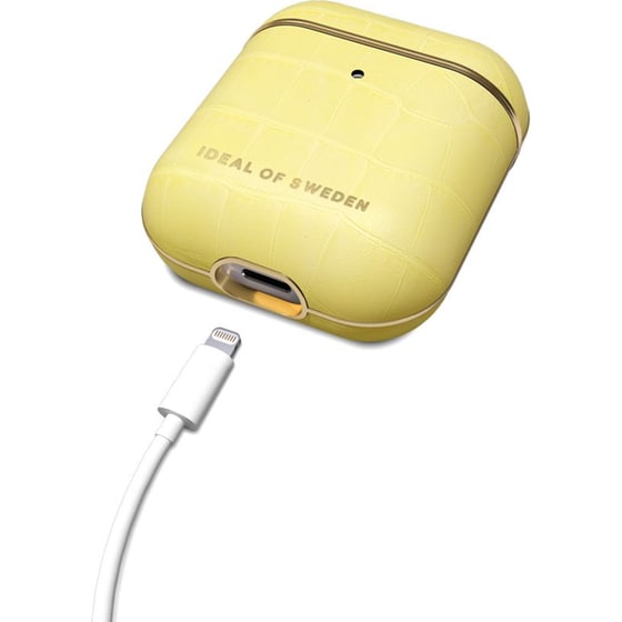 Θήκη Airpods Ideal Of Sweden για Apple AirPods Gen 1 & 2 - Κίτρινο image 1