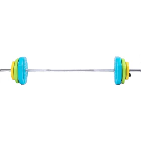 Body Pump Μπάρα LivePro B-8035-20 28mmx140cm 20kg με 6 Δίσκους Βαρών και Κολάρα image 0