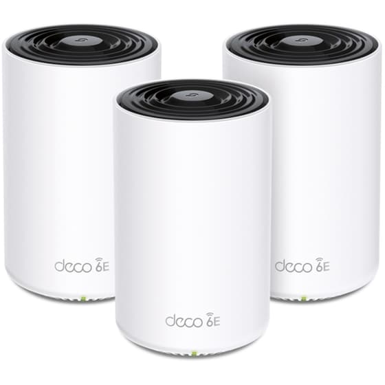 TP-Link Deco XE75 Pro Access Point Wi-Fi6 Tri-Band 2402 Mbps 3 τμχ image 0