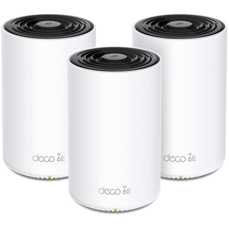 TP-Link Deco XE75 Pro Access Point Wi-Fi6 Tri-Band 2402 Mbps 3 τμχ