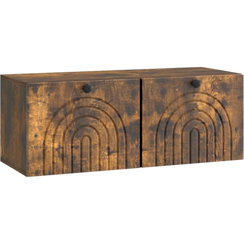 Επιτοίχιο Έπιπλο Τηλεόρασης VidaXL 78.5x31x30 cm - Καφέ Δρυς