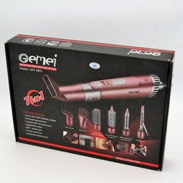 Σεσουάρ Μαλλιών Gemei Proffessional Hot Air Styler 2200 W Ασημί