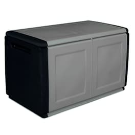 Μπαούλο 96x53x57 230lt Αποθήκευσης Πλαστικό Massif 11kg Μαύρο/γκρι Artplast Cube