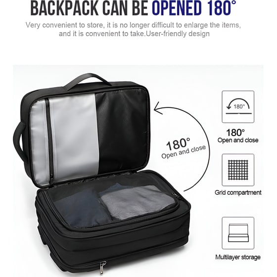 Τσάντα Laptop Arctic Hunter B00345 15.6" Αδιάβροχη - Μαύρο image 6