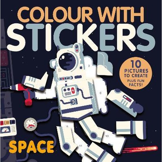 Colour With Stickers: Space image 0