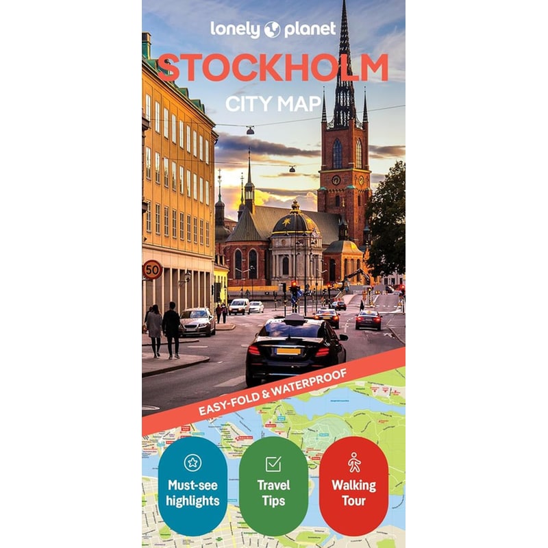 Lonely Planet Stockholm City Map