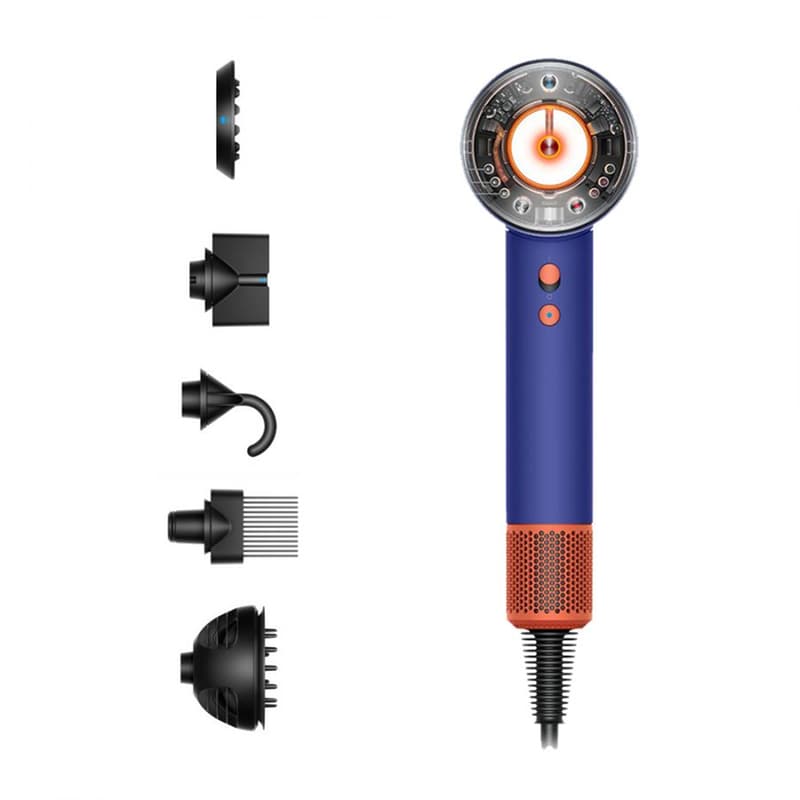 DYSON HD16 Supersonic™ Nural Σεσουάρ Μαλλιών 1600 W Blue/Topaz DYSON