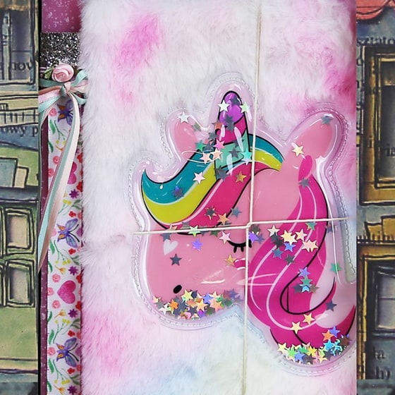 Λαμπάδα Synchronia Λούτρινο Τετράδιο - Μονόκερος Αστέρι image 2