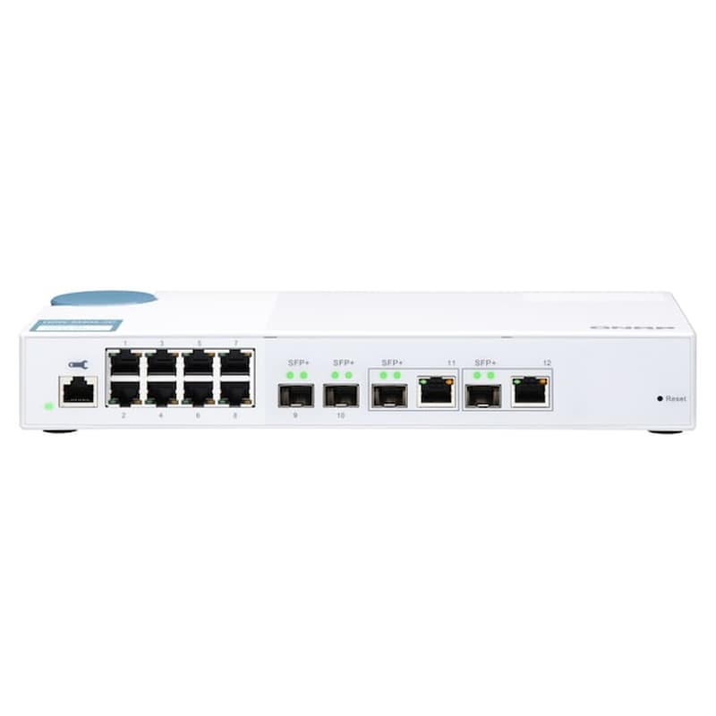 QNAP QNAP QSW-M408-2C Network Switch Managed L2 10G Ten Gigabit (10000 Mbps)